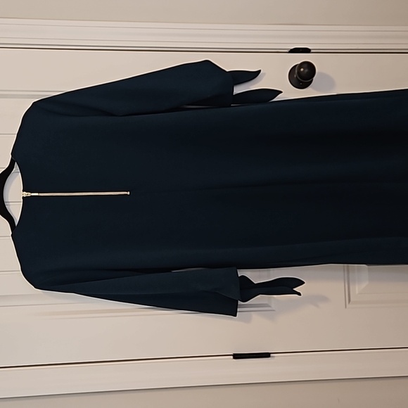 Dark Green Liz Claiborne Dress Size 14 - Picture 5 of 7